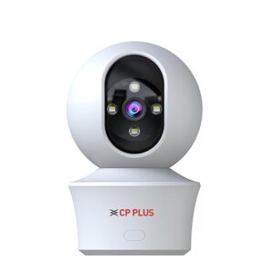 CP PLUS 3MP Smart Wi-Fi CCTV Camera for Home with 360° Pan & Tilt | View & Talk | Night Vision 30 Mtr | CTC Cyber Secure Tech | EZ-P34Q